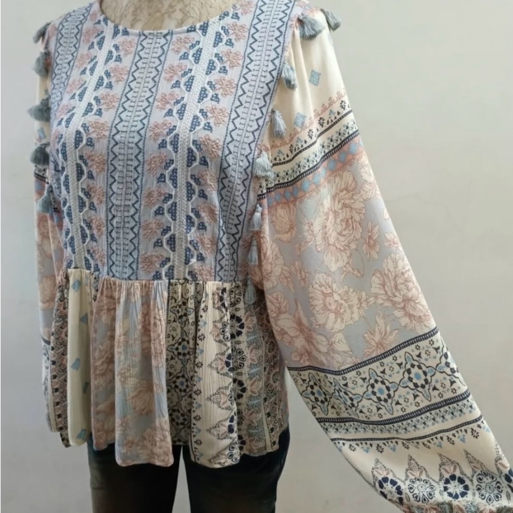AMERICAN 🦅 EAGLE - Boho Floral Blouse
